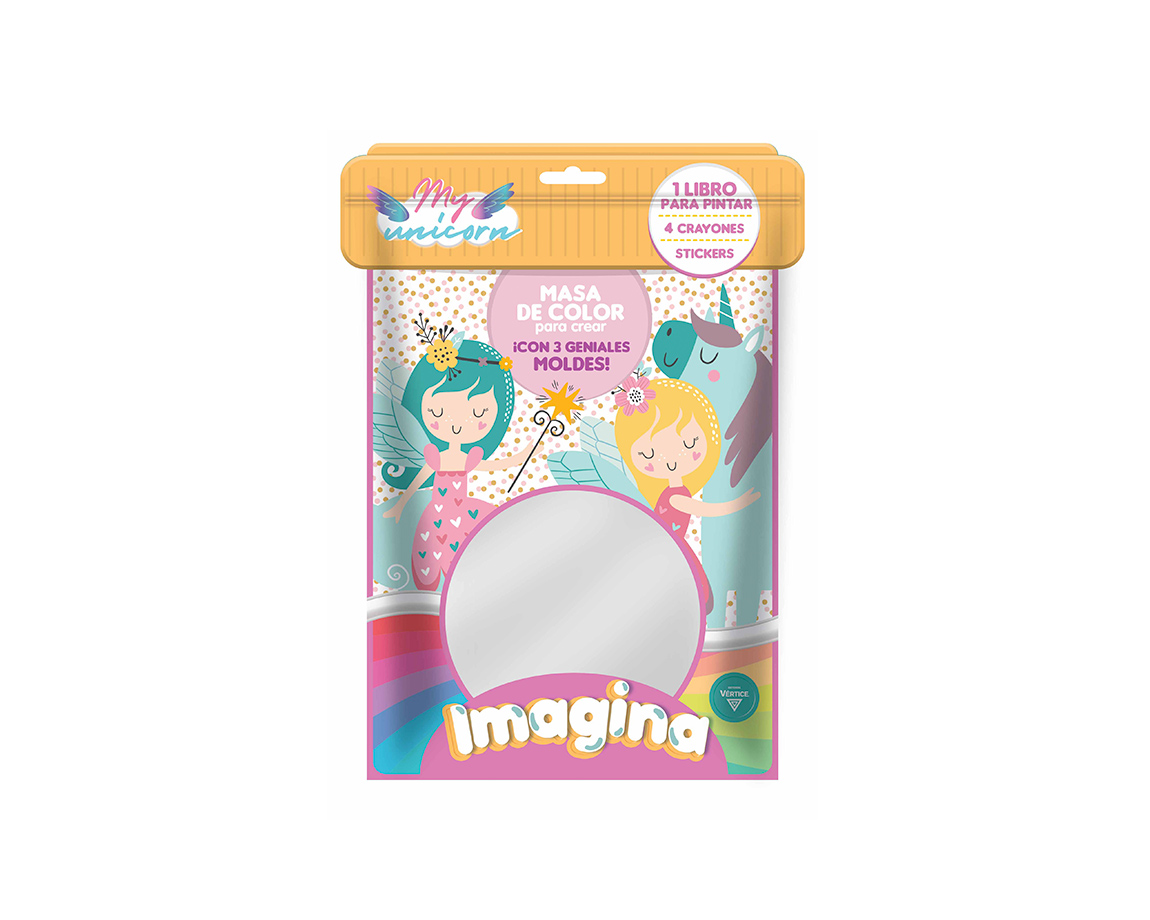 LIBROS VERTICE 5923 UNICORNIOS IMAGINA MASAS