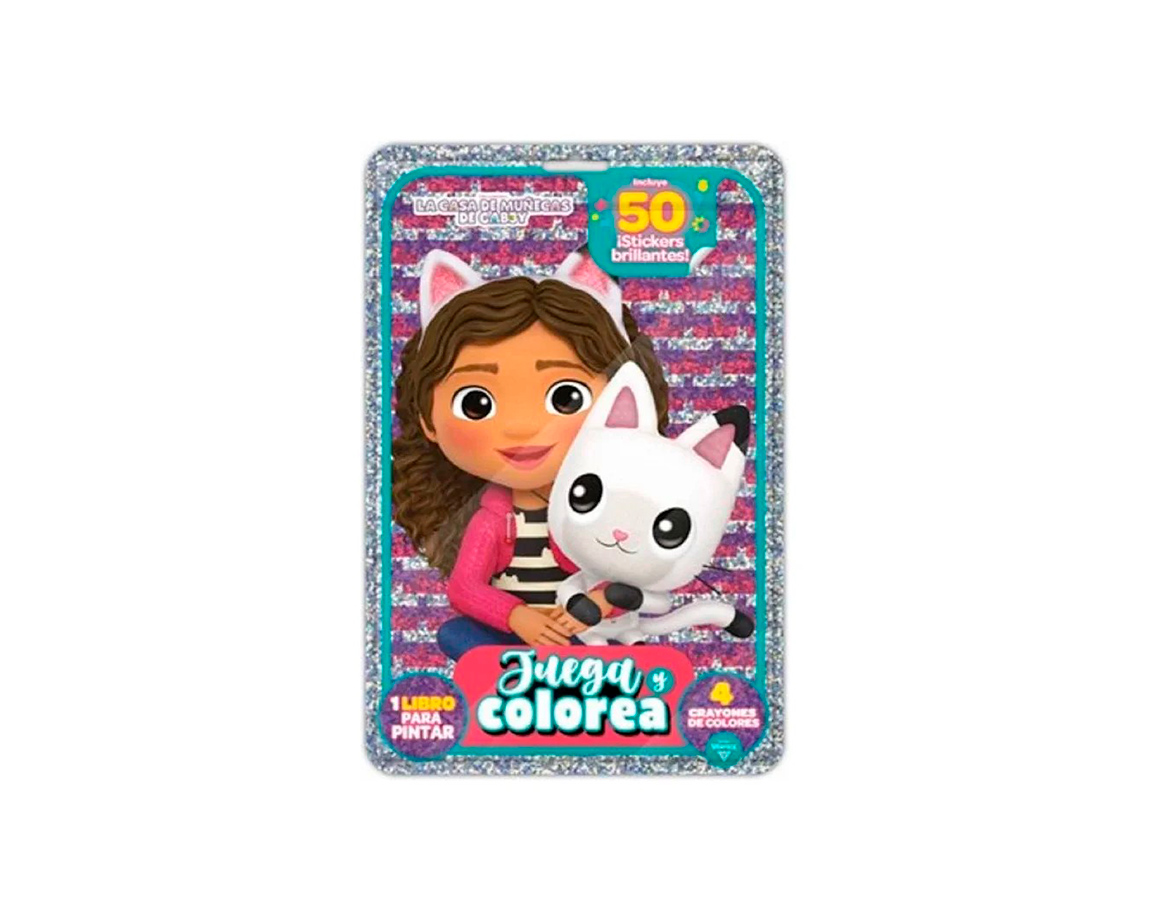 LIBROS VERTICE 5939 GABBYS DOLLHOUSE 1001 STICKERS