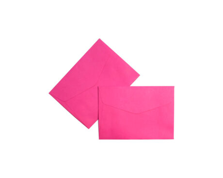 SOBRE TARJETA PEQUE 70x100 90 GS x 25 U. FUCSIA