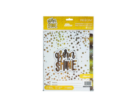 SEPARADOR REXON Nro 3 BORN TO SHINE SOLAPA