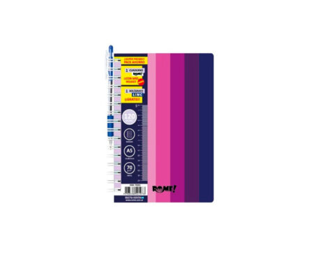 CUADERNO ROME 73215/2 A5 1+1 120 HOJAS #