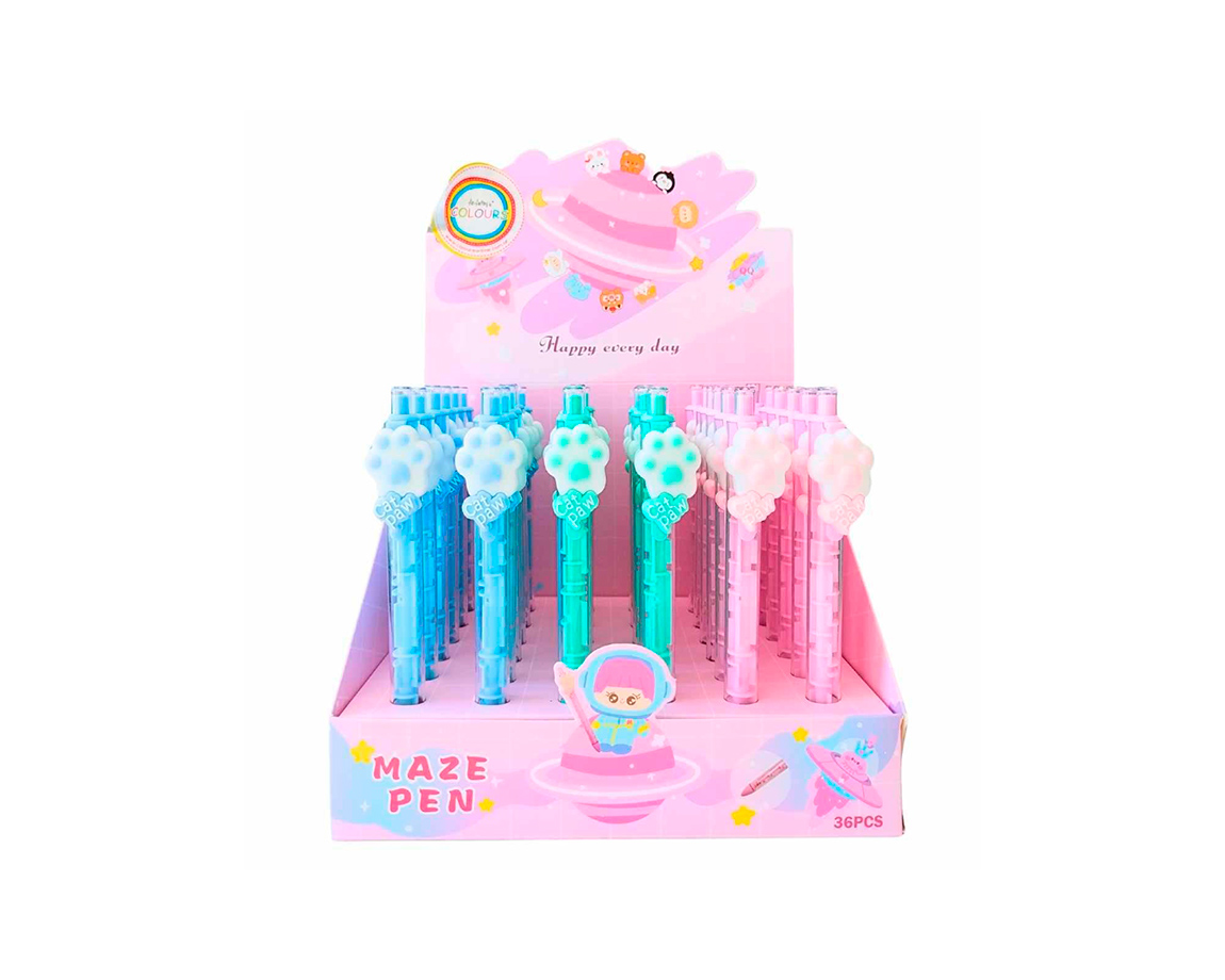 BOLIGRAFO COLOURS 26834 HUELLA CON JUEGO