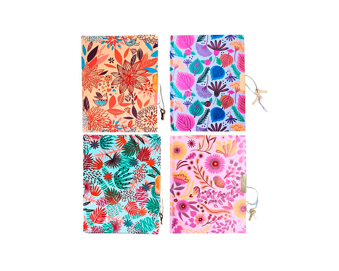 DIARIO COLOURS 26965 FLORES CHICO