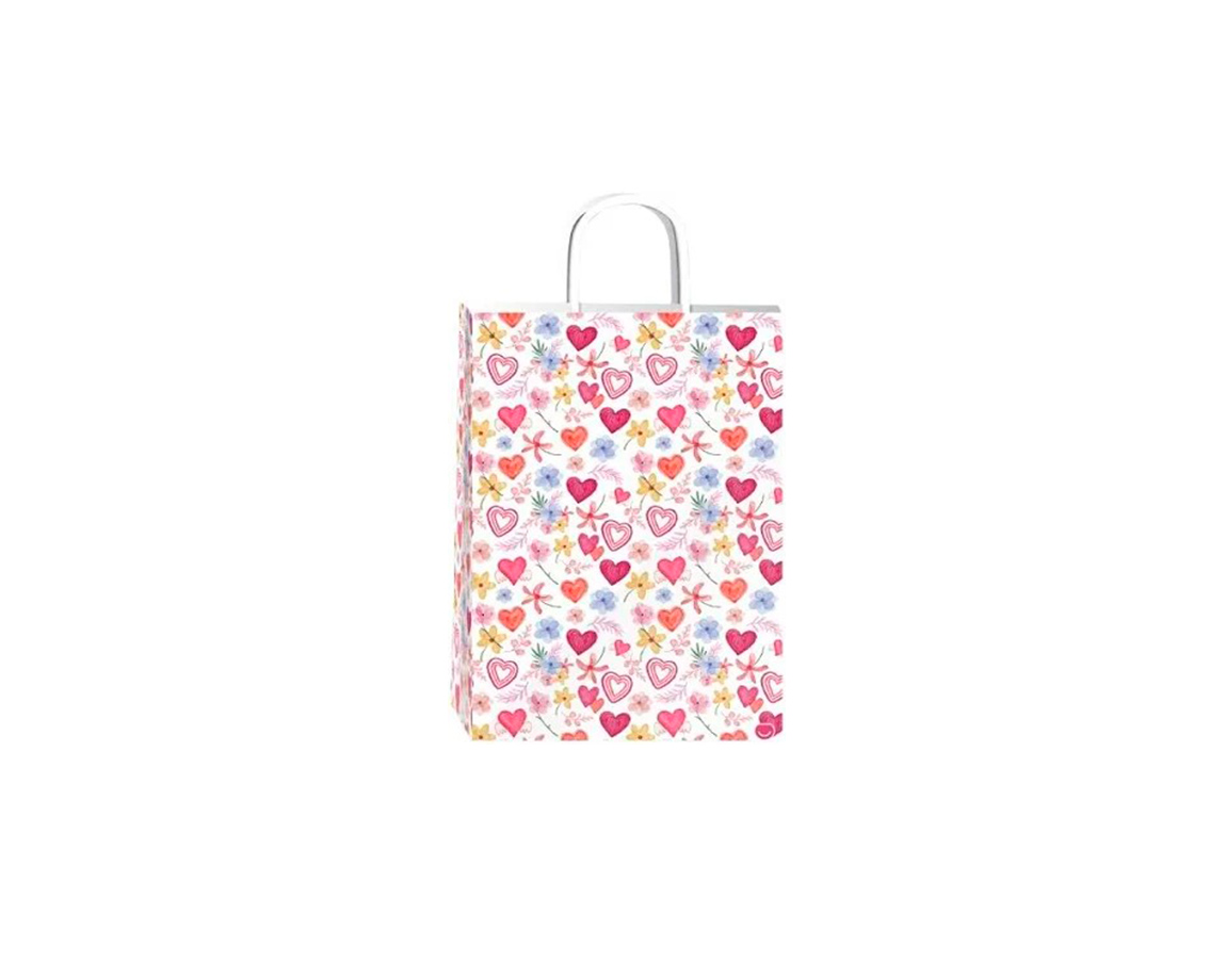 BOLSA REGALO ROMI LITTLE HEARTS 14x20 x U.