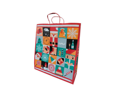 BOLSA REGALO ROMI SANTA CUBIC 45x48 x U.