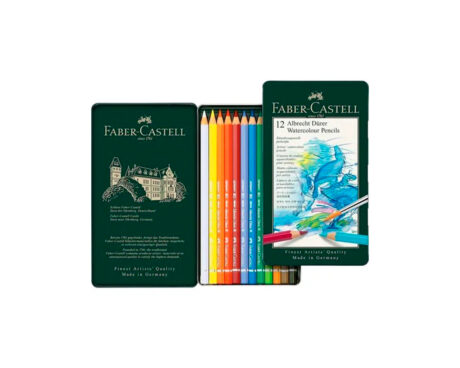 LAPIZ FABER ART ALBRECH DURER 117512 ACUAREL. x 12 COL. LATA