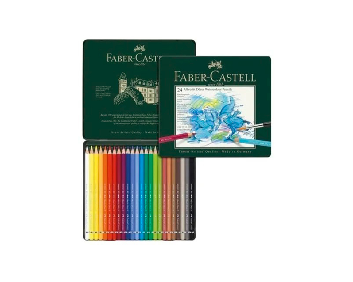 LAPIZ FABER ART ALBRECH DURER 117524 ACUAREL. x 24 COL. LATA