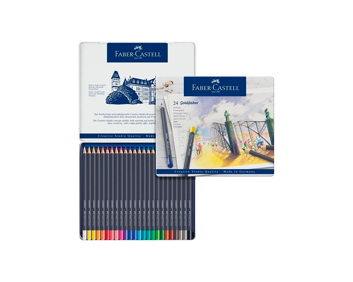 LAPIZ FABER ART GOLDFABER 114724 x 24 u. PERMANENTE