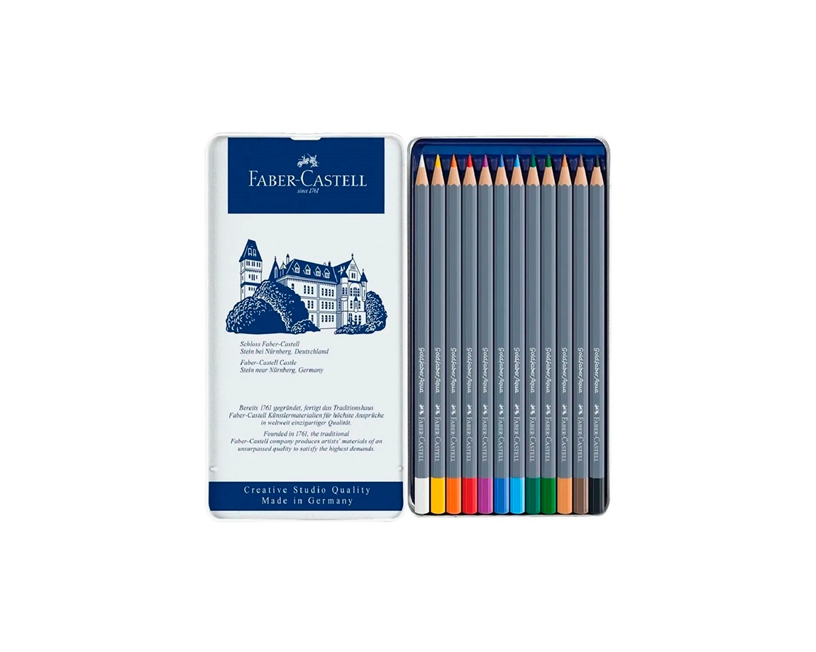 LAPIZ FABER ART GOLDFABER 114612 x 12 u. ACUARELABLE