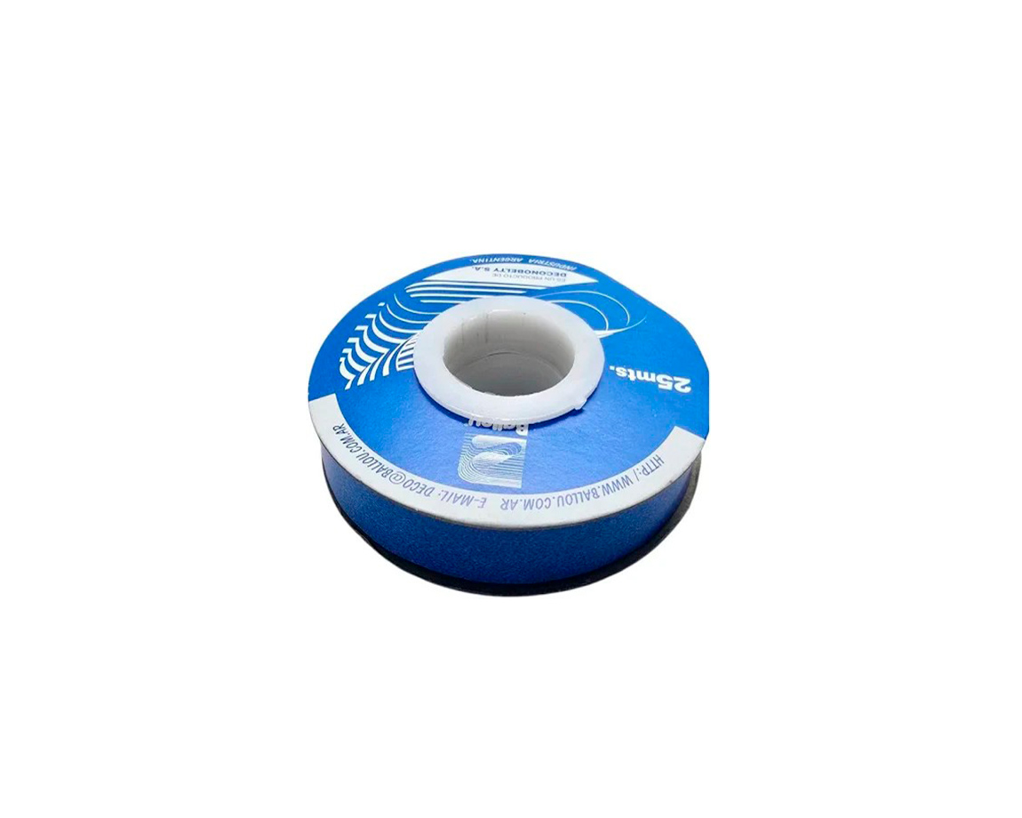 CINTA REGALO BALLOU 10x25 AZUL