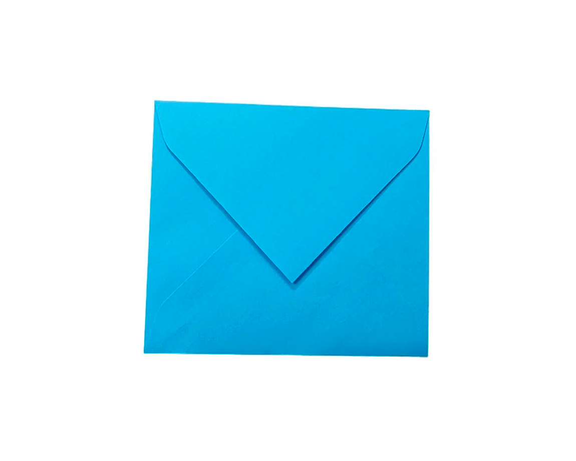 SOBRE PARTICIP PEQUE 140x170 90 GS x 25 U. CELESTE