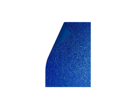 GOMA EVA SUPER GLITTER A4 x 10 U. AUTOADH. AZUL