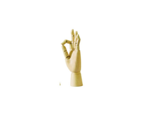 MANO ARTICULADA 25CM FEMENINA IZQUIERDA