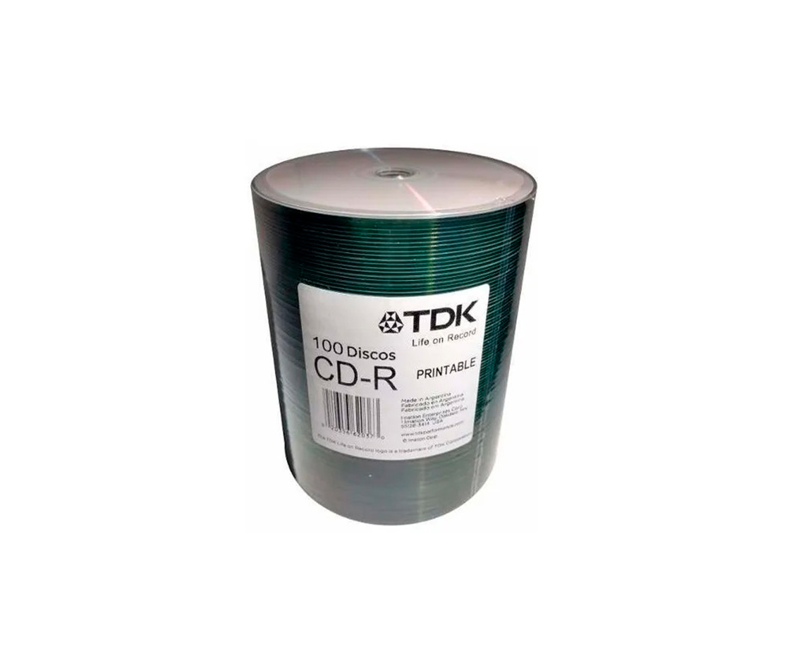 CD TDK x 100 UNID.