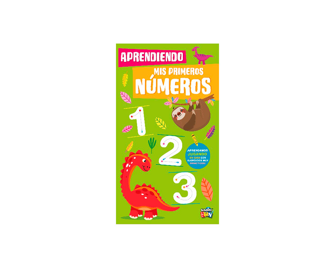 LIBROS SCHOOL FUN PLOW LIST-434 APRENDO MIS PRIMEROS NUMEROS