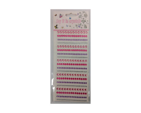 STICKERS COLOURS 27342 PIEDRAS C/BRILLOS