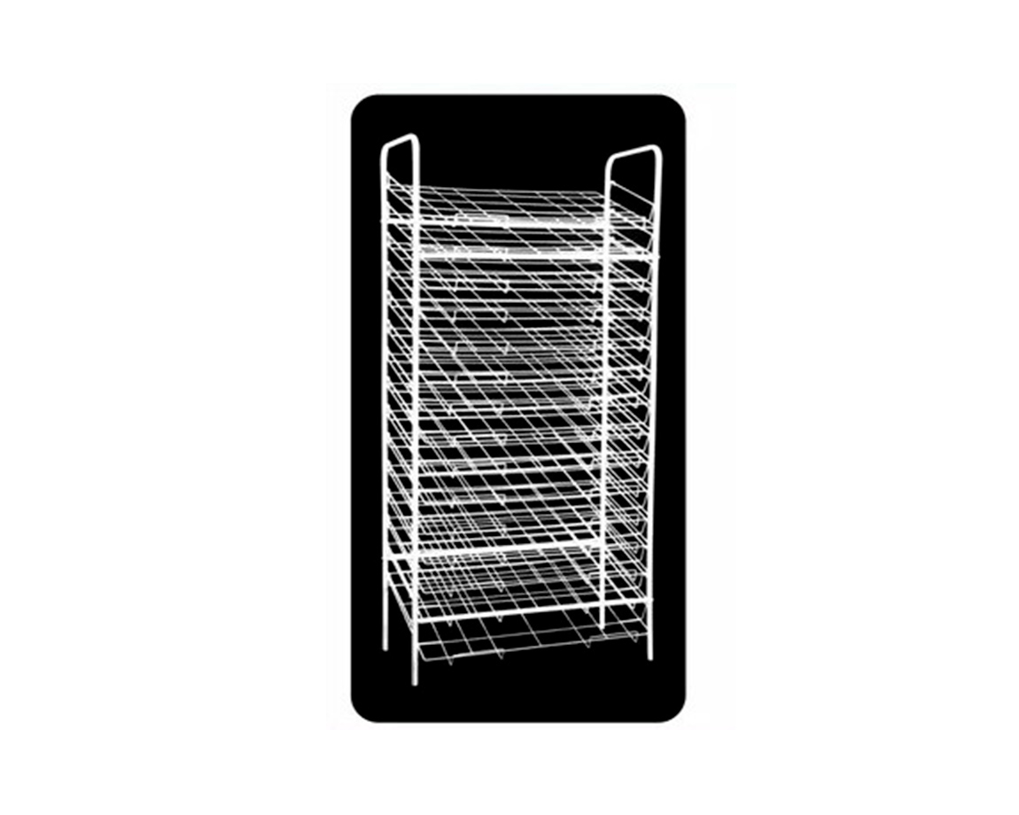 EXHIBIDOR CARTULINA S/ CARGA 15 BANDEJAS 180x50x70 cm