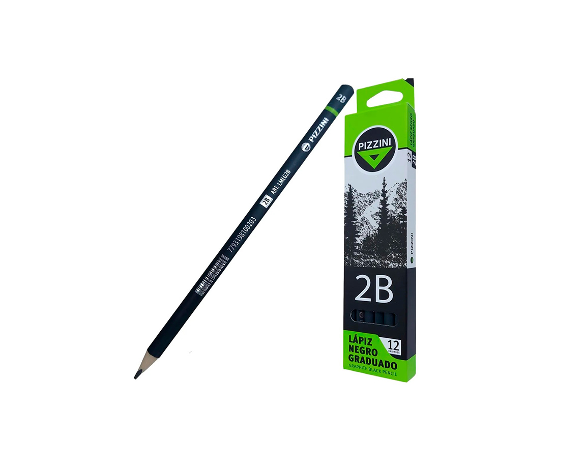 LAPIZ PIZZINI GRADUACION 2B x 12 UNID.