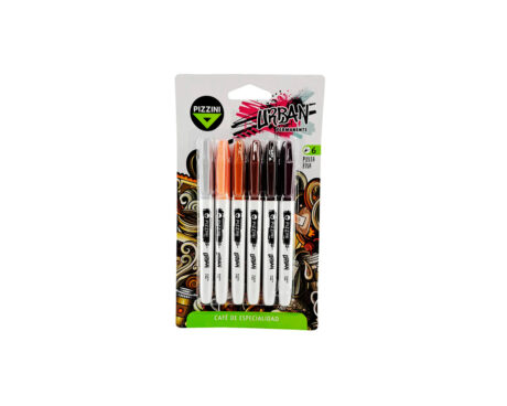 MARCADOR PIZZINI URBAN 1600CS2x6 CAFE DE ESPECIALIDAD x 6 unid.