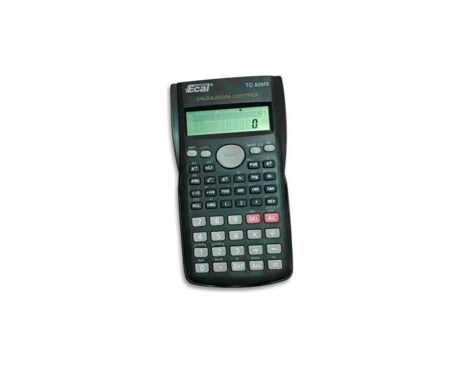 CALCULADORAS ECAL TC82MS-S SLIM 240 FUNC. CIENTIFICA NEG