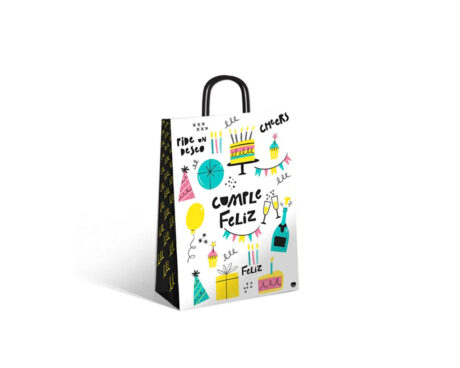 BOLSA REGALO ROMI FELIZ CUMPLE 22x30 x UNID.