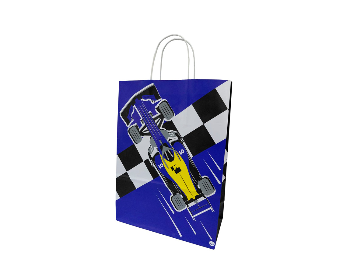 BOLSA REGALO ROMI RACERS 22x30 x UNID.