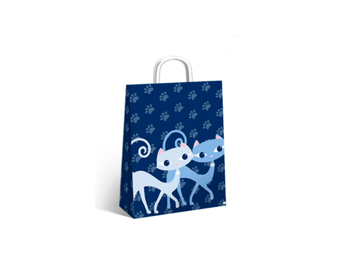 BOLSA REGALO ROMI CATS 30x41 X UNID.