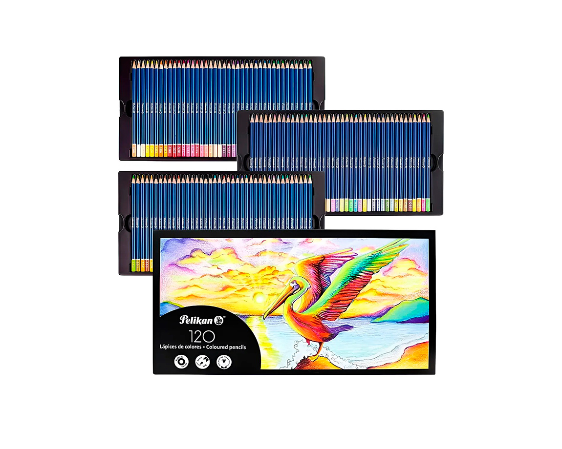 SET PELIKAN PINTURITAS X 120 UNID.