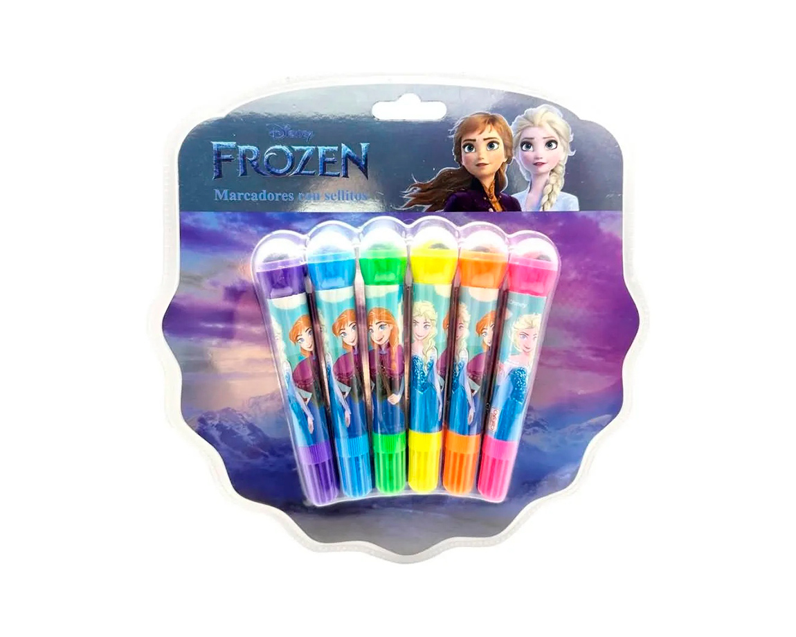 MARCADOR CRESKO FROZEN FA888 C/SELLO x 6 UNID.