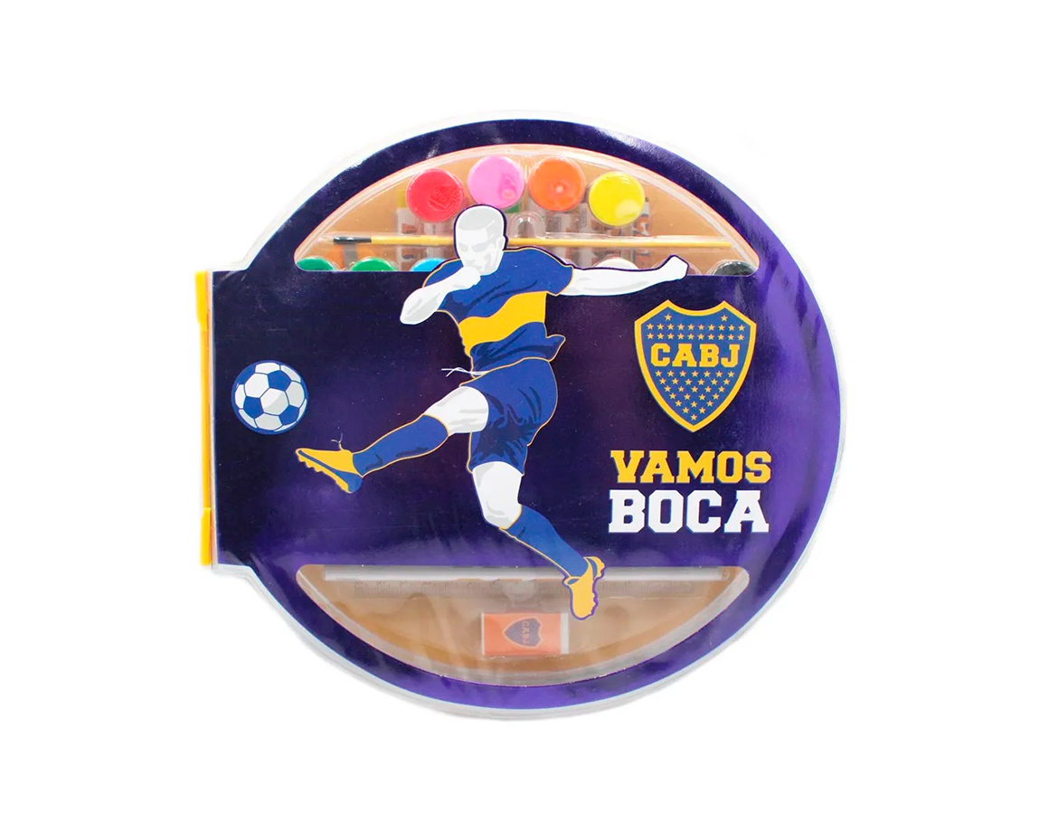 SET ARTE CRESKO BO603 BOCA JRS. 60 PIEZAS