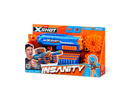 JUGUETE ZURU X-SHOT 7474 INSANITY MANIC