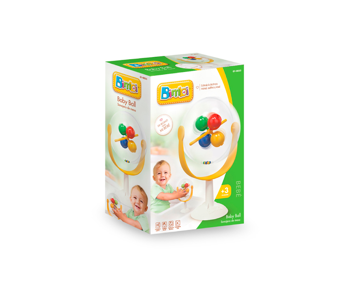 JUGUETE RASTI 01-0055 BIMBI BABY BALL