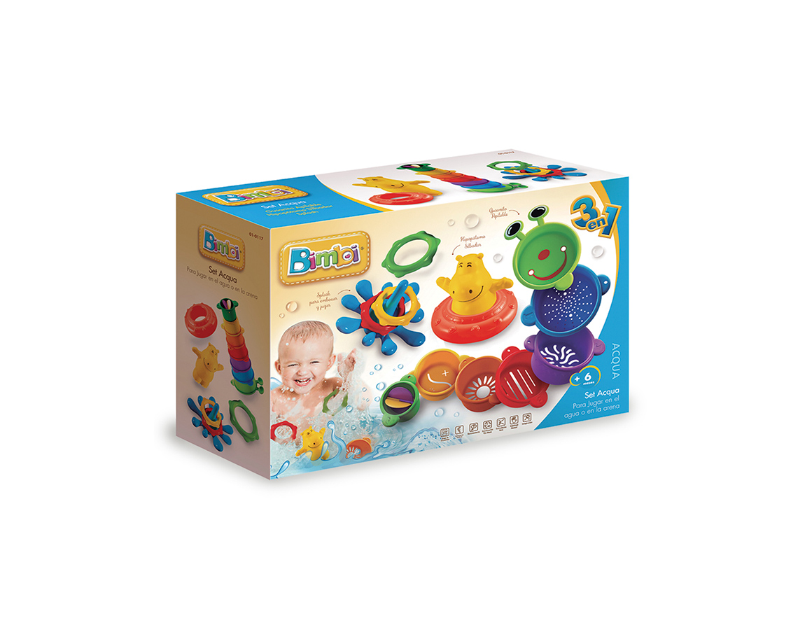JUGUETE RASTI 01-0117 BIMBI SET ACQUA