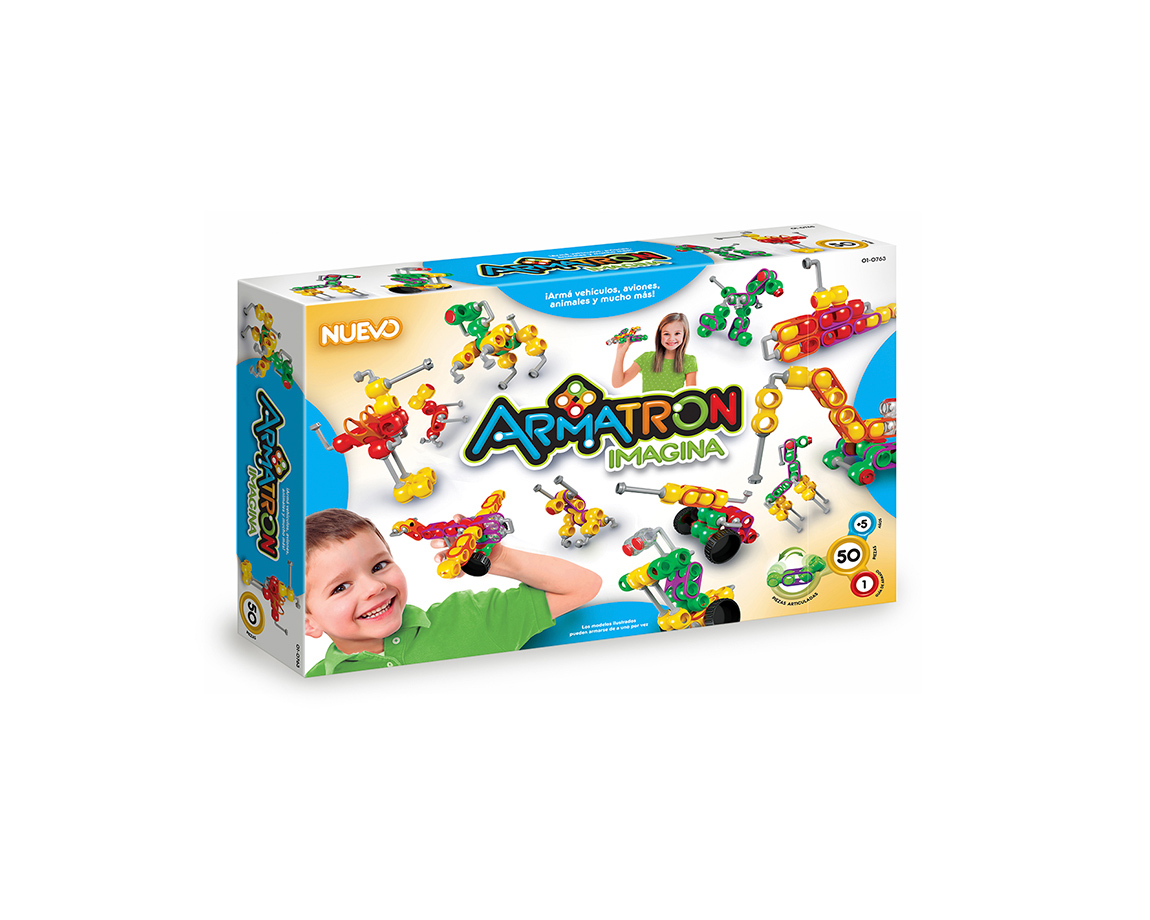 JUGUETE RASTI 01-0763 ARMATRON IMAGINA 50