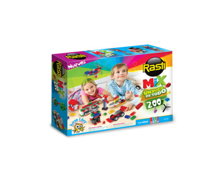 JUGUETE RASTI 01-1058 BLOCK MIX 200 PIEZAS
