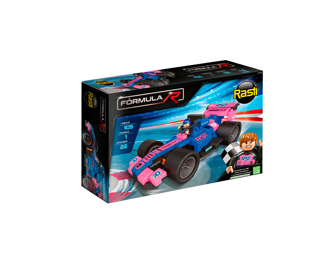 JUGUETE RASTI 01-1099 ARMATRON FORMULA 105 PIEZAS