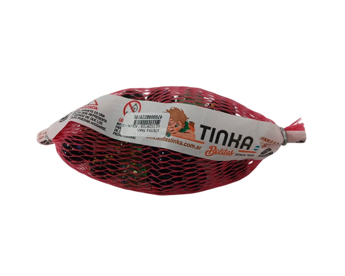 BOLITAS TINKA METEORITOS 1 BOLON + 20 BOLITAS