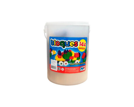 JUGUETE JUGAR 416 BLOQUES BALDE x144 PIEZAS