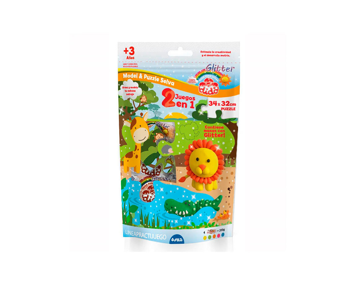 MASA DIDO SELVA MODEL&PUZZLE ROMPECA+MASA+HERRAM