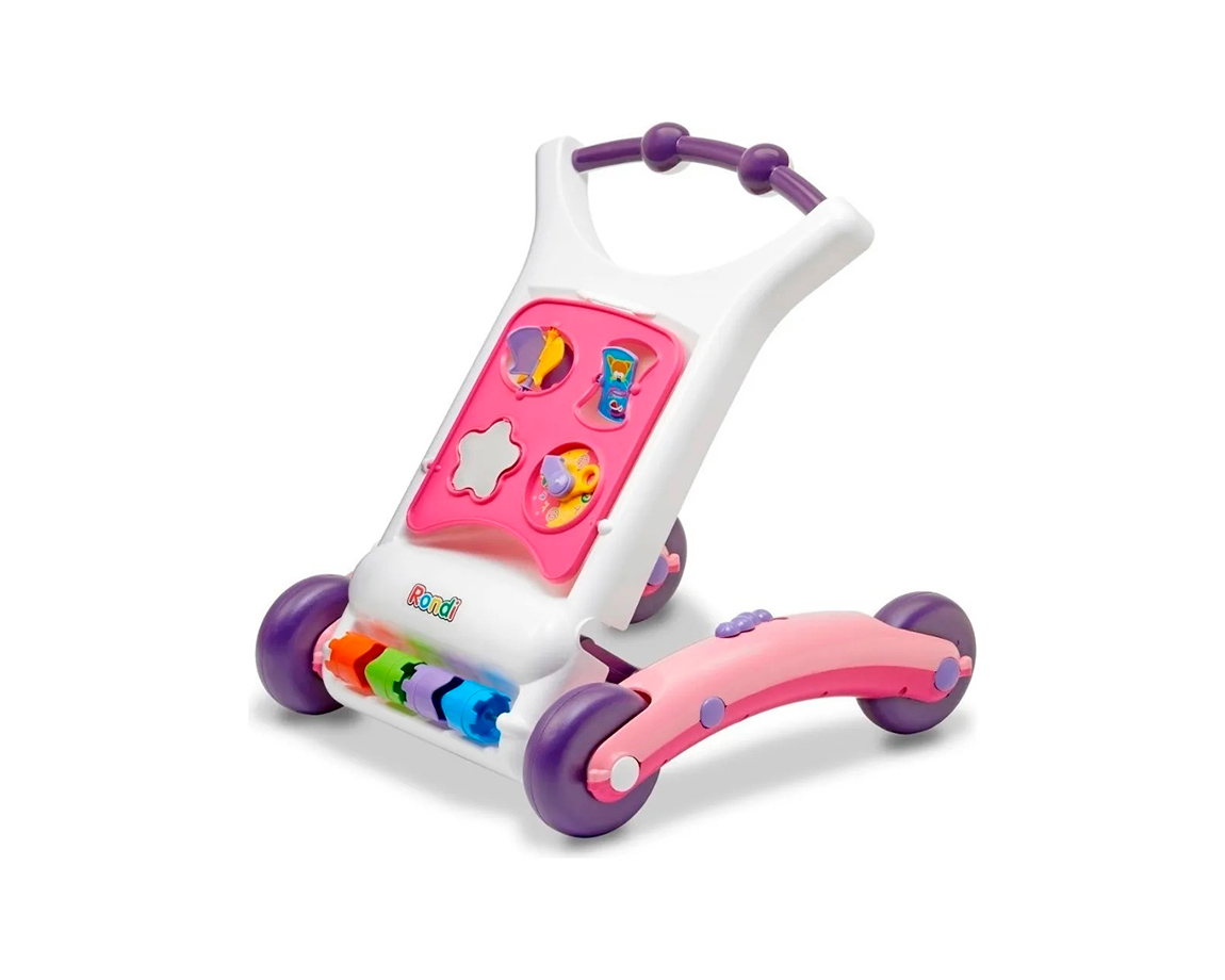 JUGUETE RONDI 2506 CAMINADOR FIRST STEPS ROSA