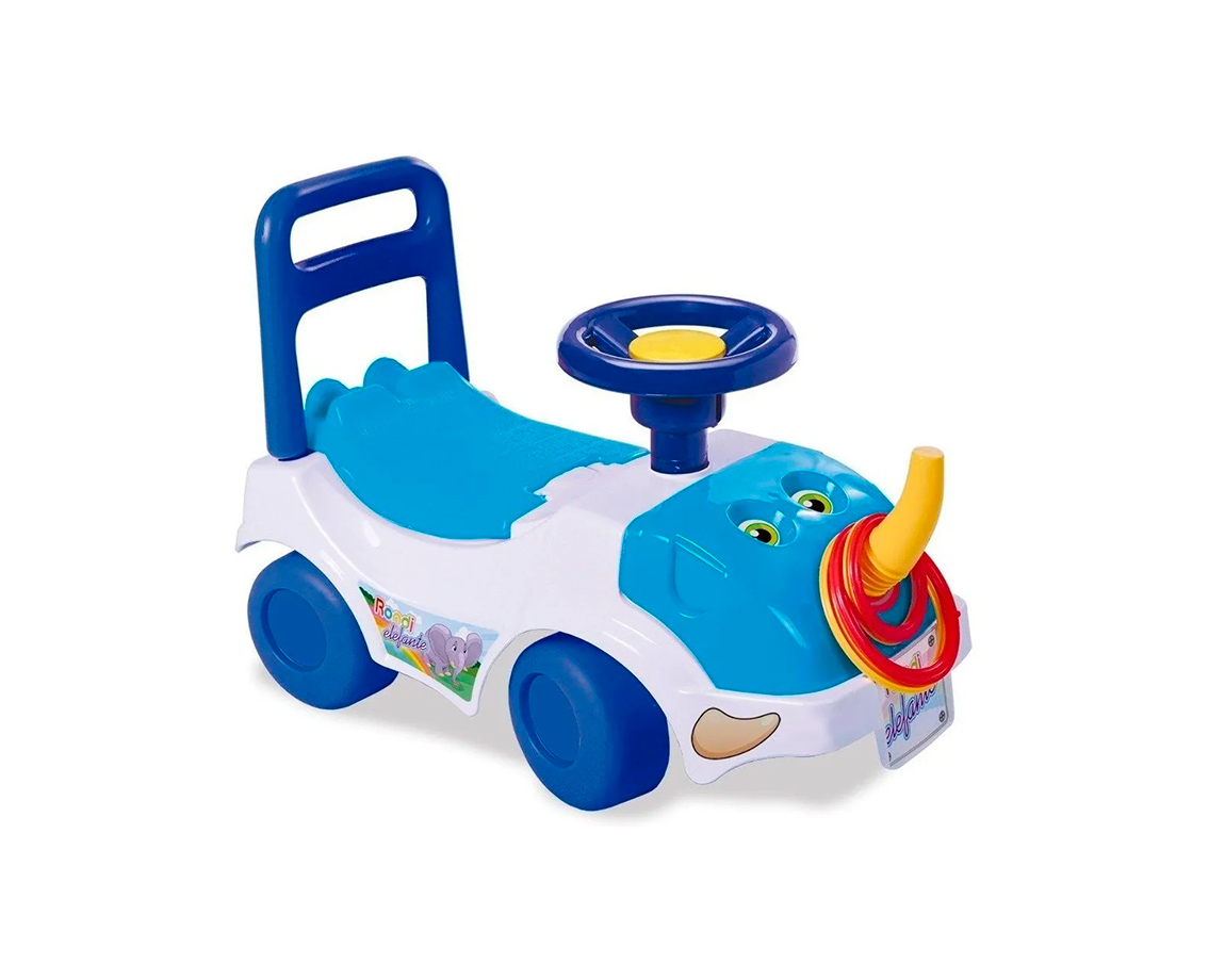 JUGUETE RONDI 3043 ANDADOR ELEFANTE AZUL