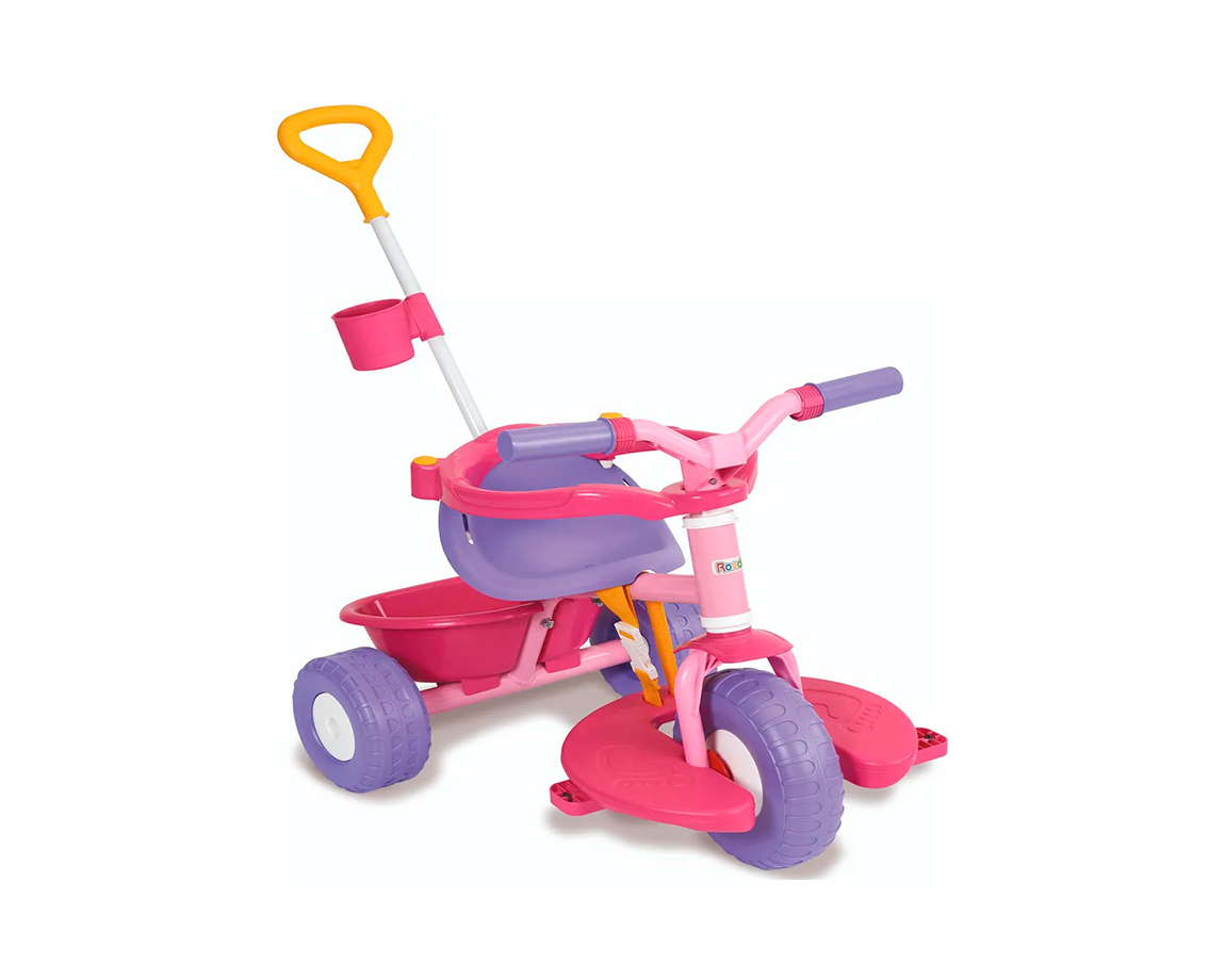 JUGUETE RONDI 3021 TRICICLO GO ROSA