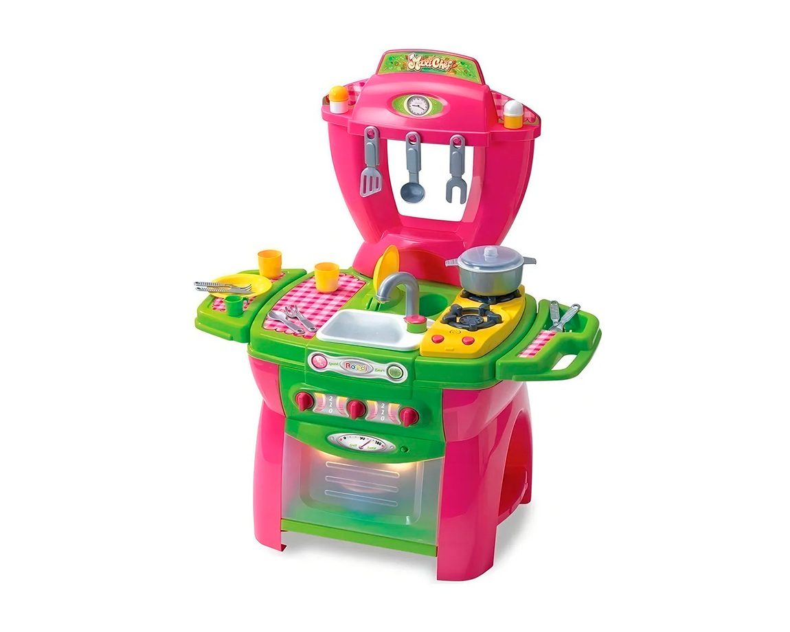 JUGUETE RONDI 3305 COCINA MAXI CHEFF ROSA