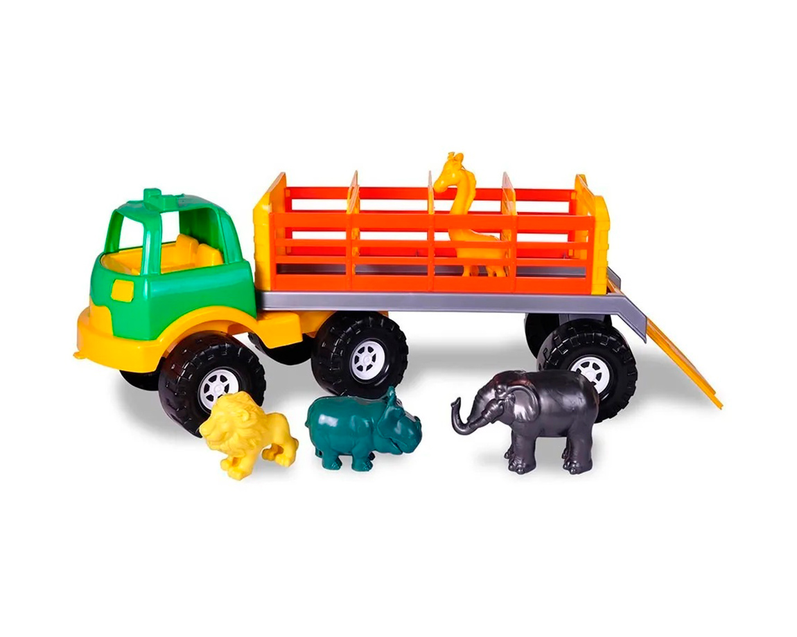 JUGUETE RONDI 3440 CAMION ANIMAL RESCUE