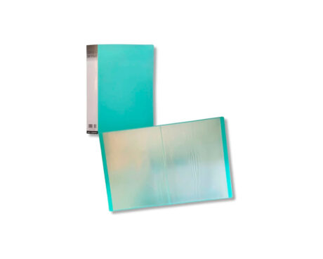 CARPETA LAMA OFFICE FM20 A4 20 FOLIOS PASTEL VERDE MANZ