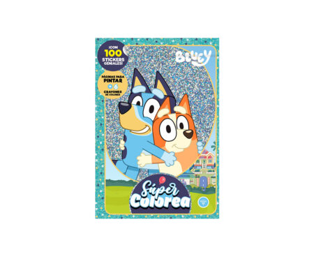LIBROS VERTICE 6284 BLUEY SUPER COLOREA