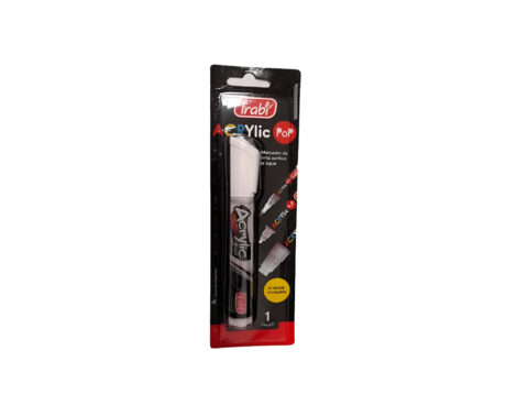 MARCADOR TRABI ACRYLIC POP BLANCO AA4M 00