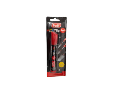 MARCADOR TRABI ACRYLIC POP ROJO AA4M 03