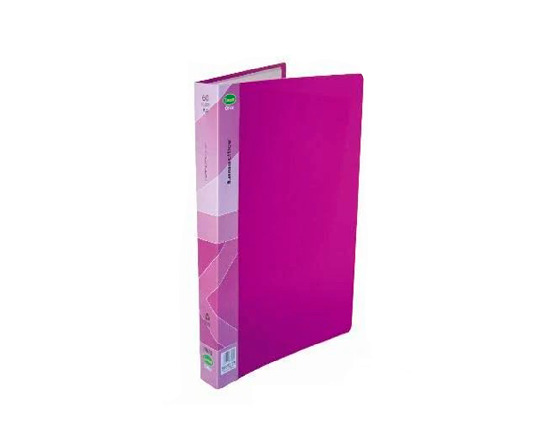 CARPETA LAMA OFFICE EF202PL CLASIF A4 PASTEL PURPURA