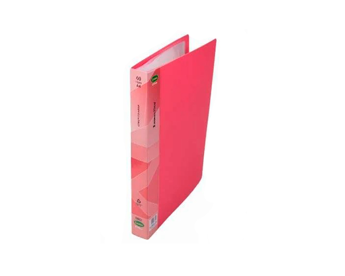 CARPETA LAMA OFFICE EF202PL CLASIF A4 PASTEL SALMON